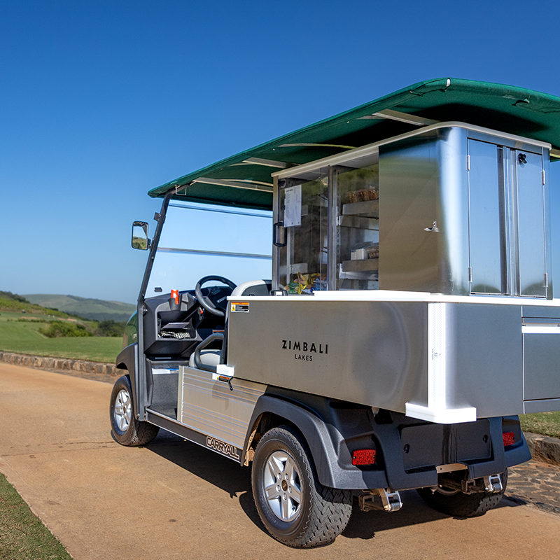 Club Car Cafe Express at the Zimbali Lakes Ernie Els Signature Course