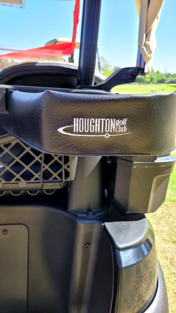 Bag Holder Attachment with Houghton branding